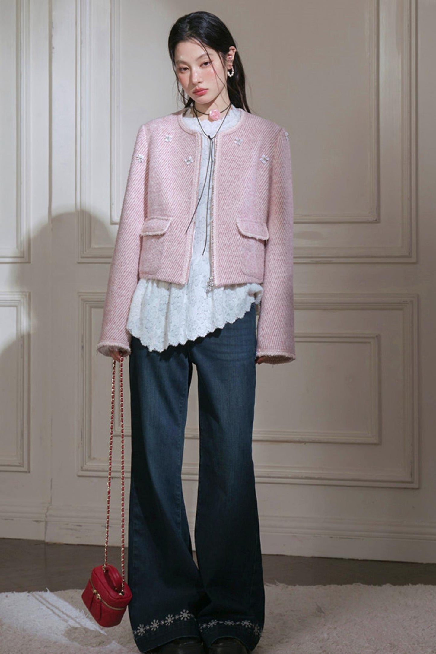 Sweet Tweed Coat + Skirt + Scarf