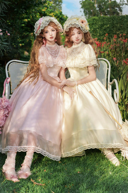 ツインエドワードカラーロリータドレス