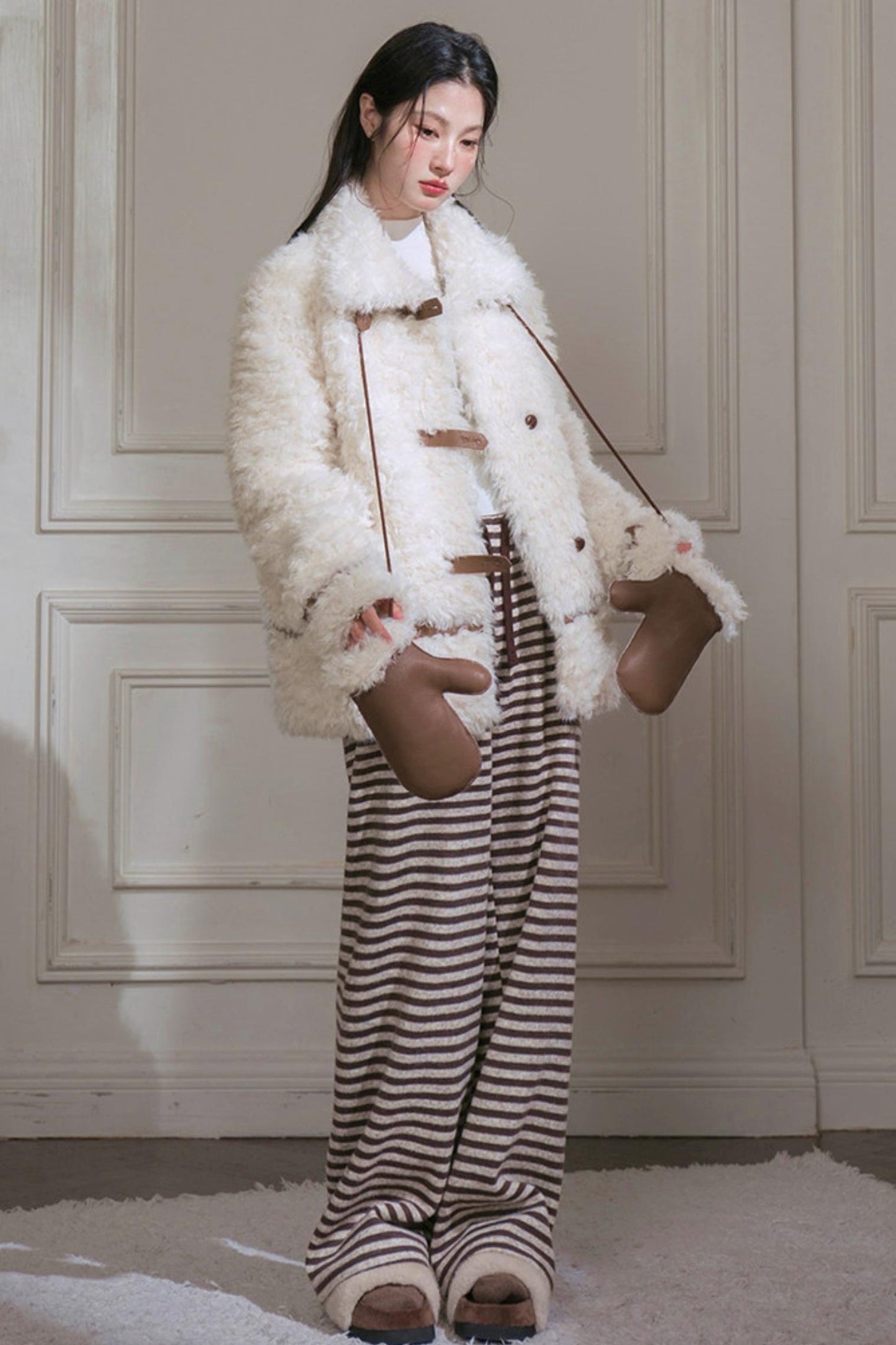 French Poodle Fur Coat