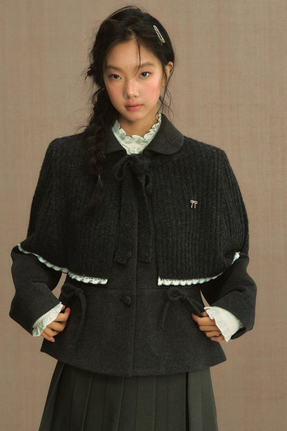 レトロウールンブレザー