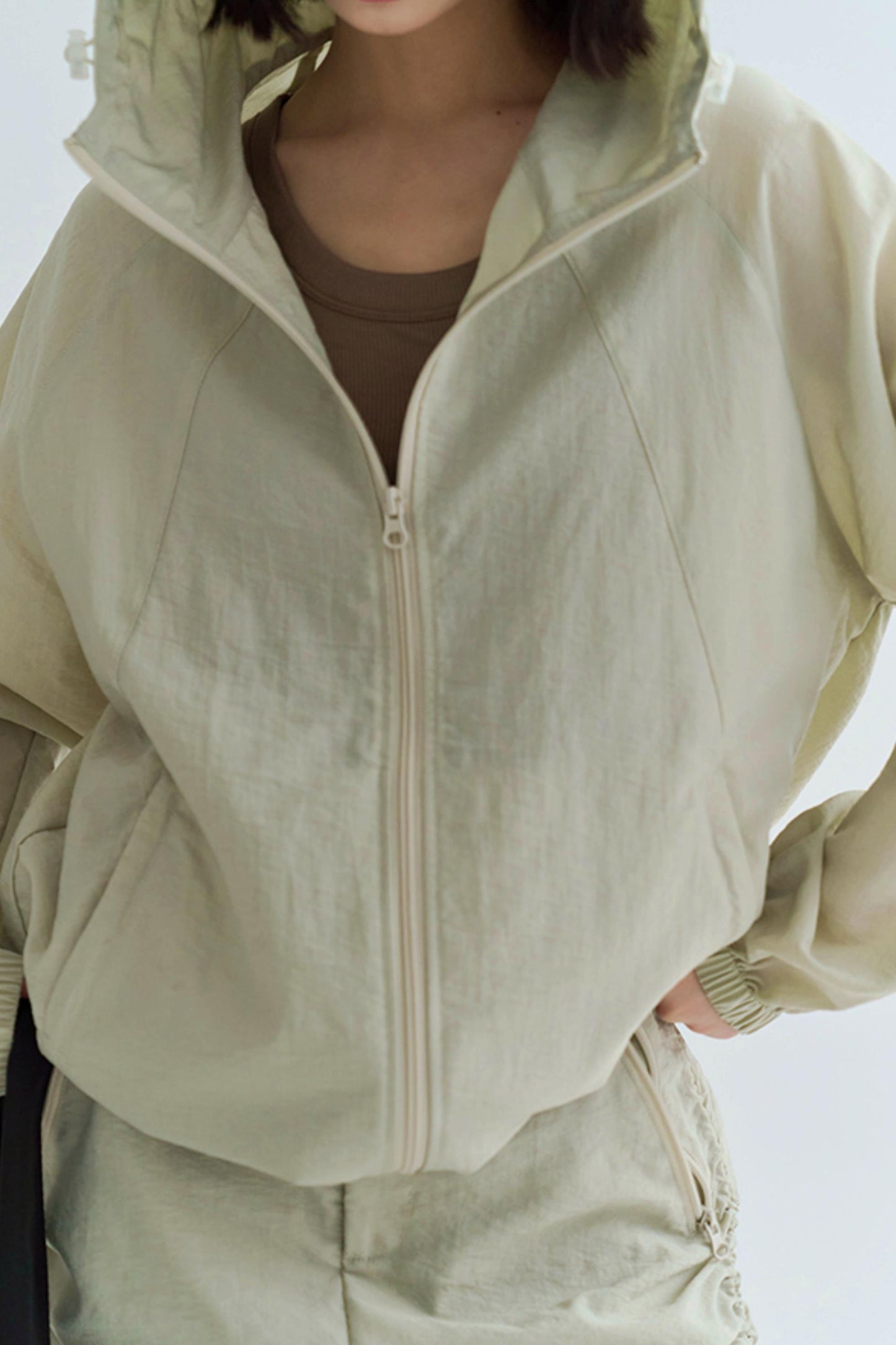 Shaka Hood Mode Hoodie + Short Skirt