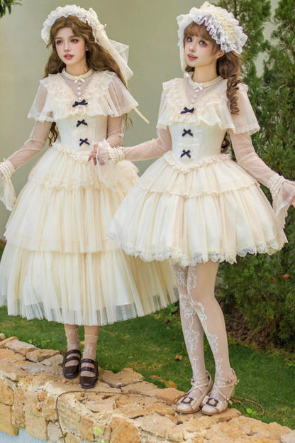 [Pre-Order] White Princess Dress + Accessories