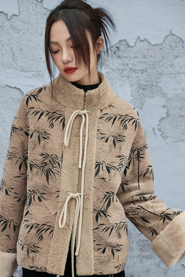 バンブーリーフウールンコート