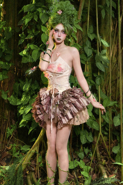 Forest Fairy Pleated Pants