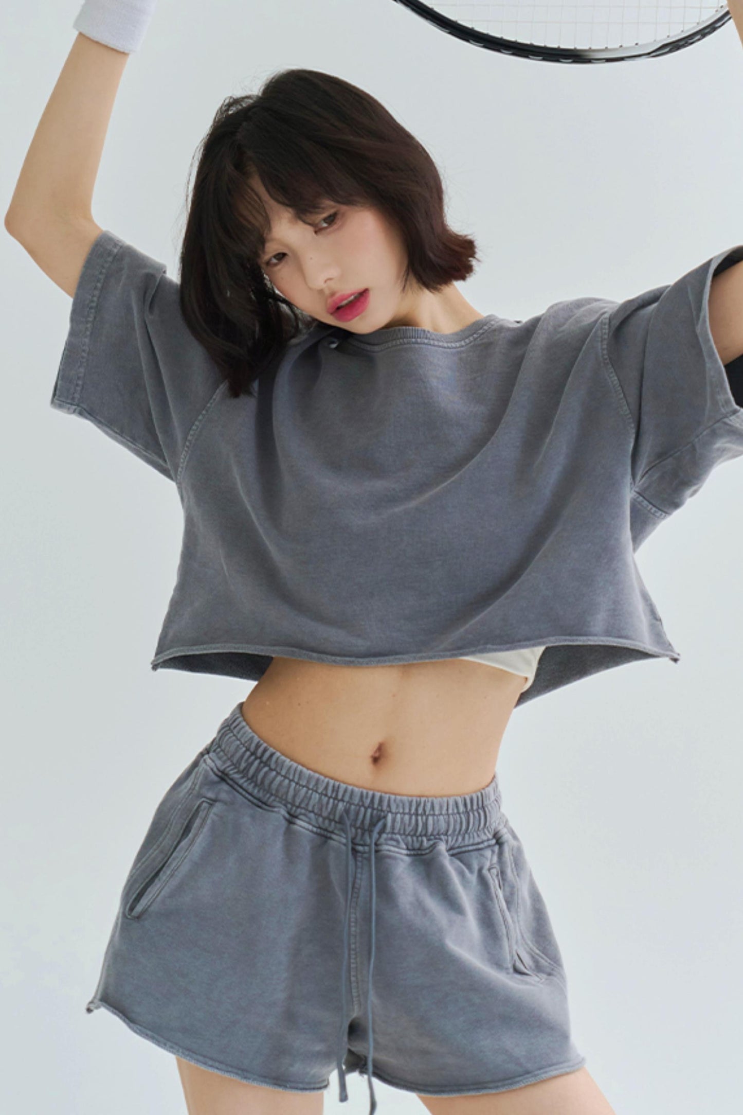 Top de Ocio Lavado + Pantalones Cortos