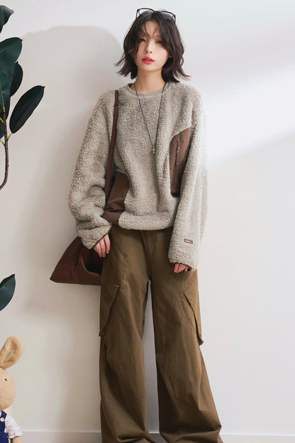 ルーズポーラーフリーススウェット