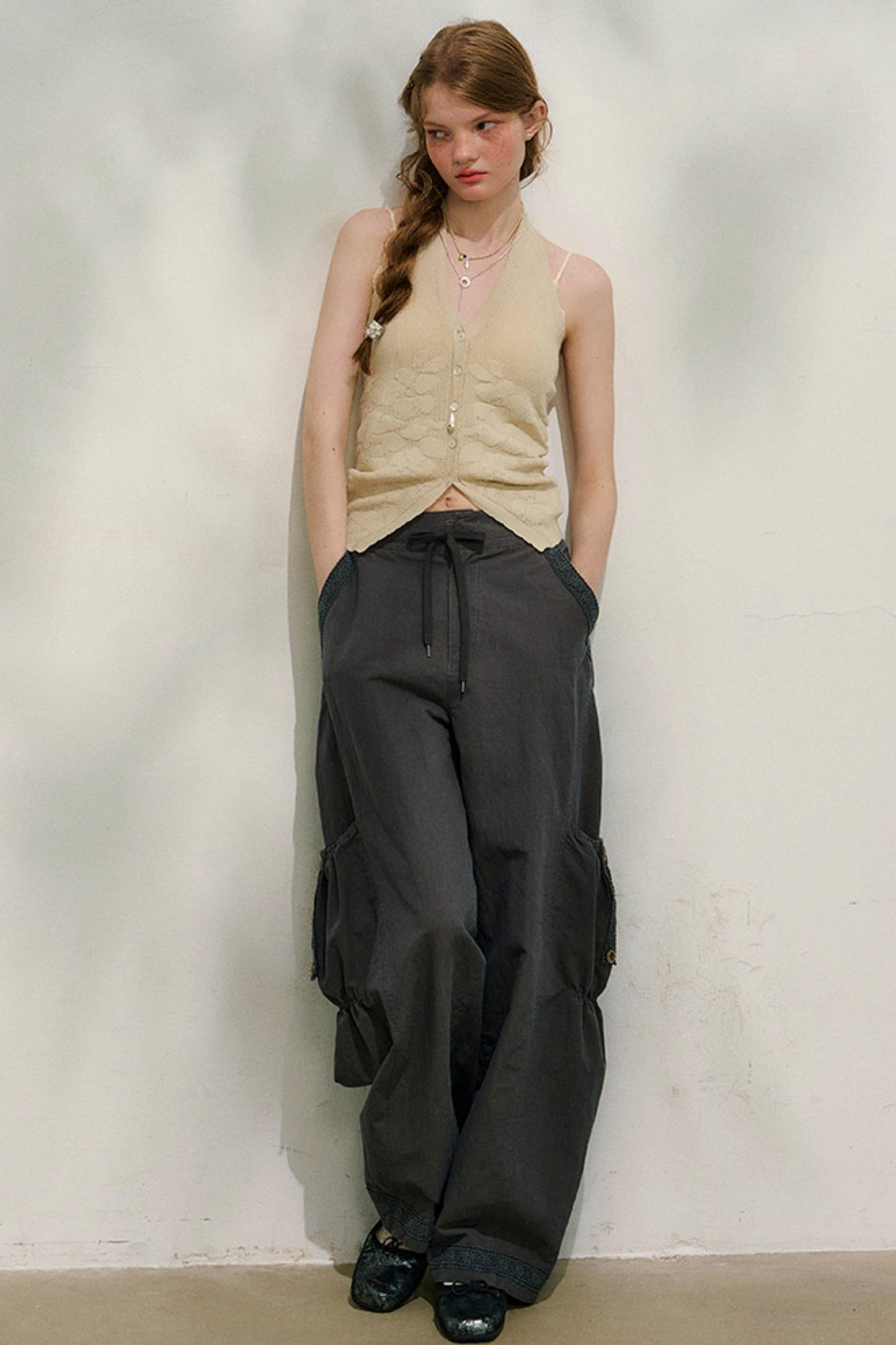 루즈 윈드 팬츠