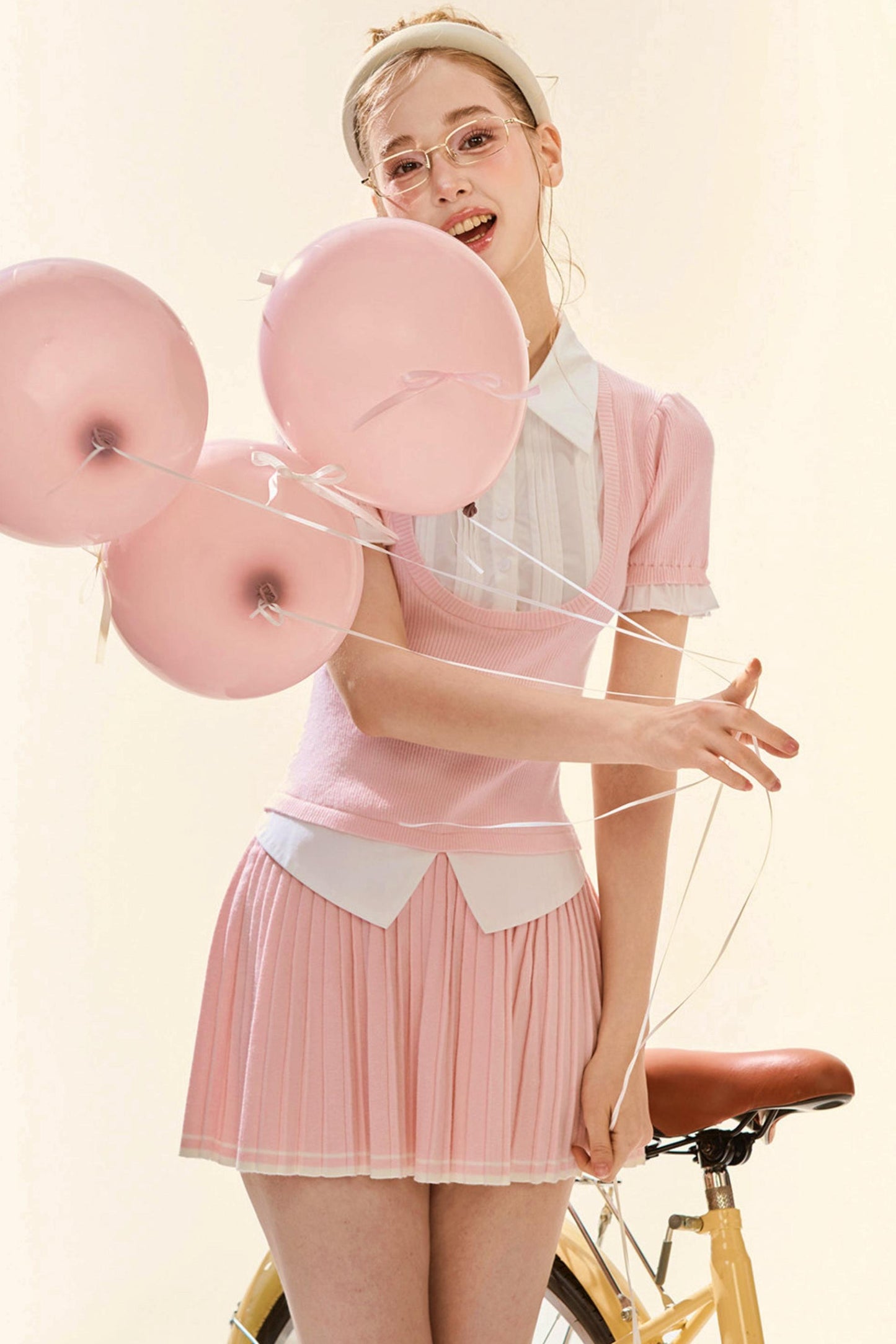 Pink Preppy Girl Set