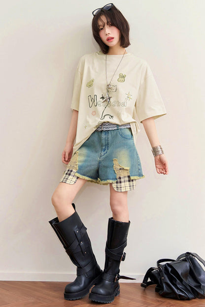 Cute Pet Paradise Loose Top