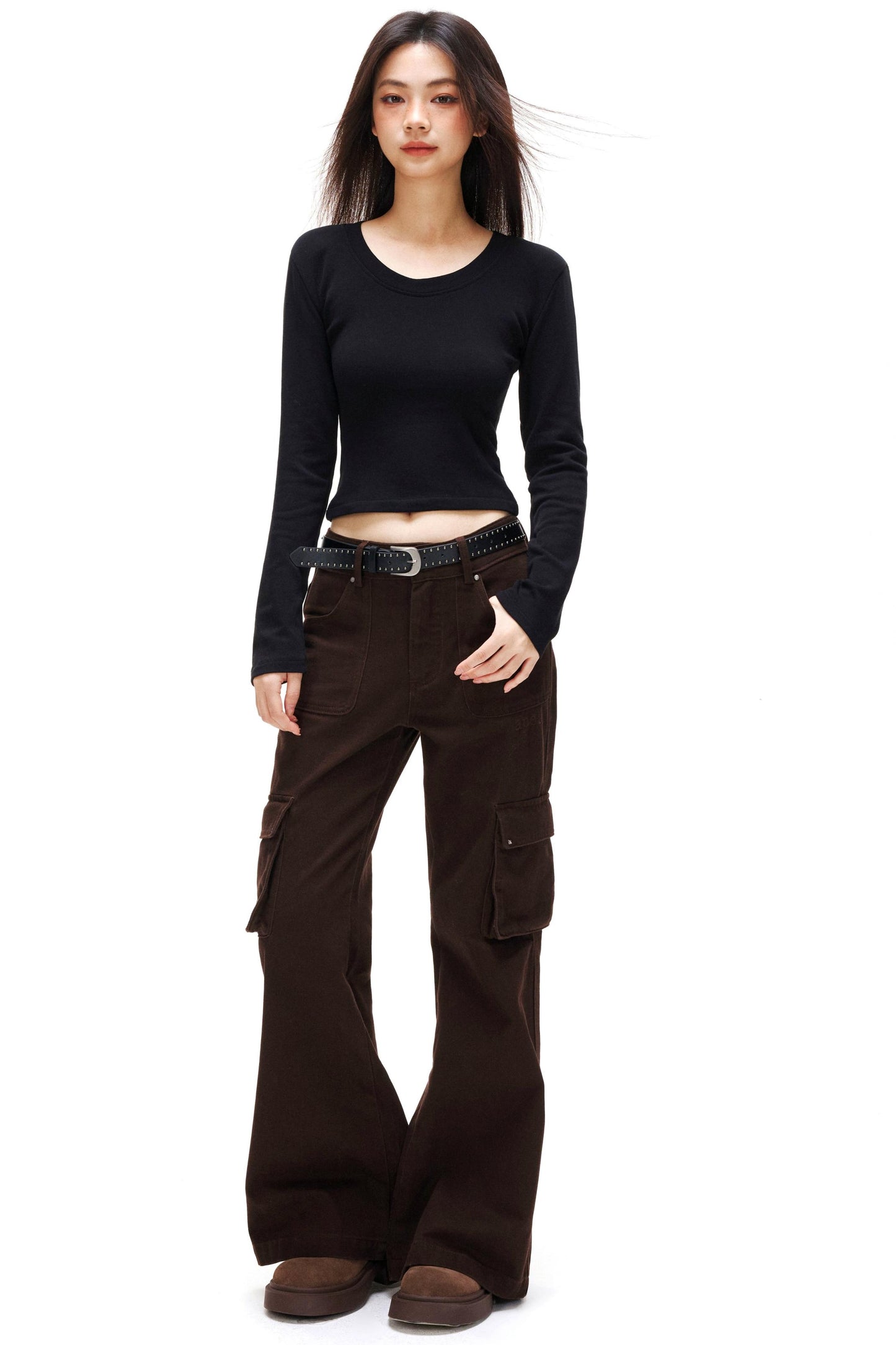 Cashmere Velvet Slim Sweater