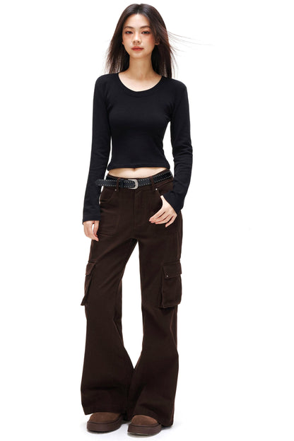 Cashmere Velvet Slim Sweater