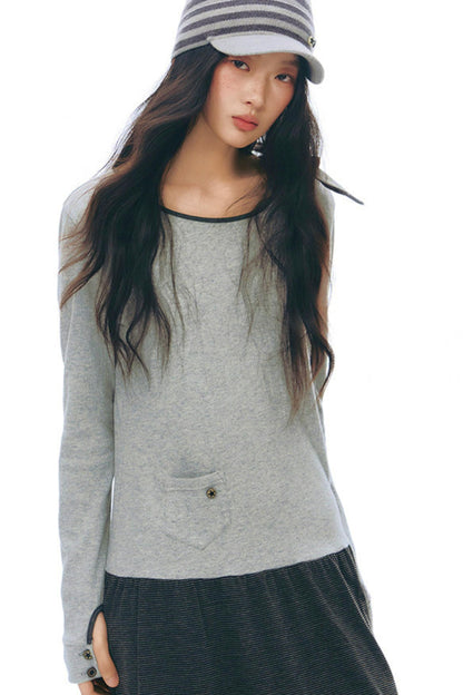 Y2Kロングスリーブワンピース