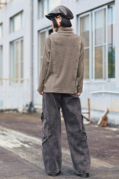 アンブライドチェスハイネックトップス