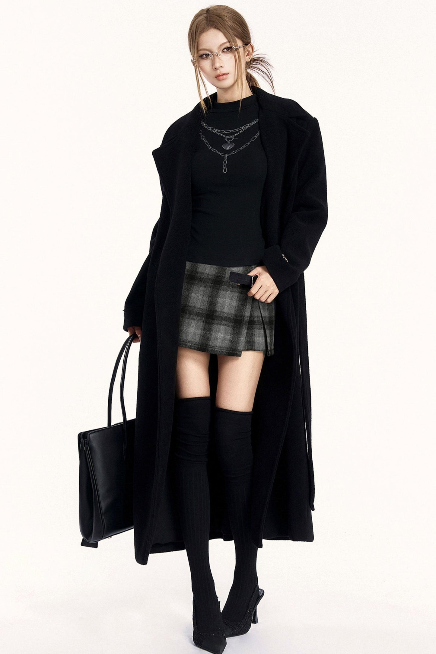 Check slit design skirt