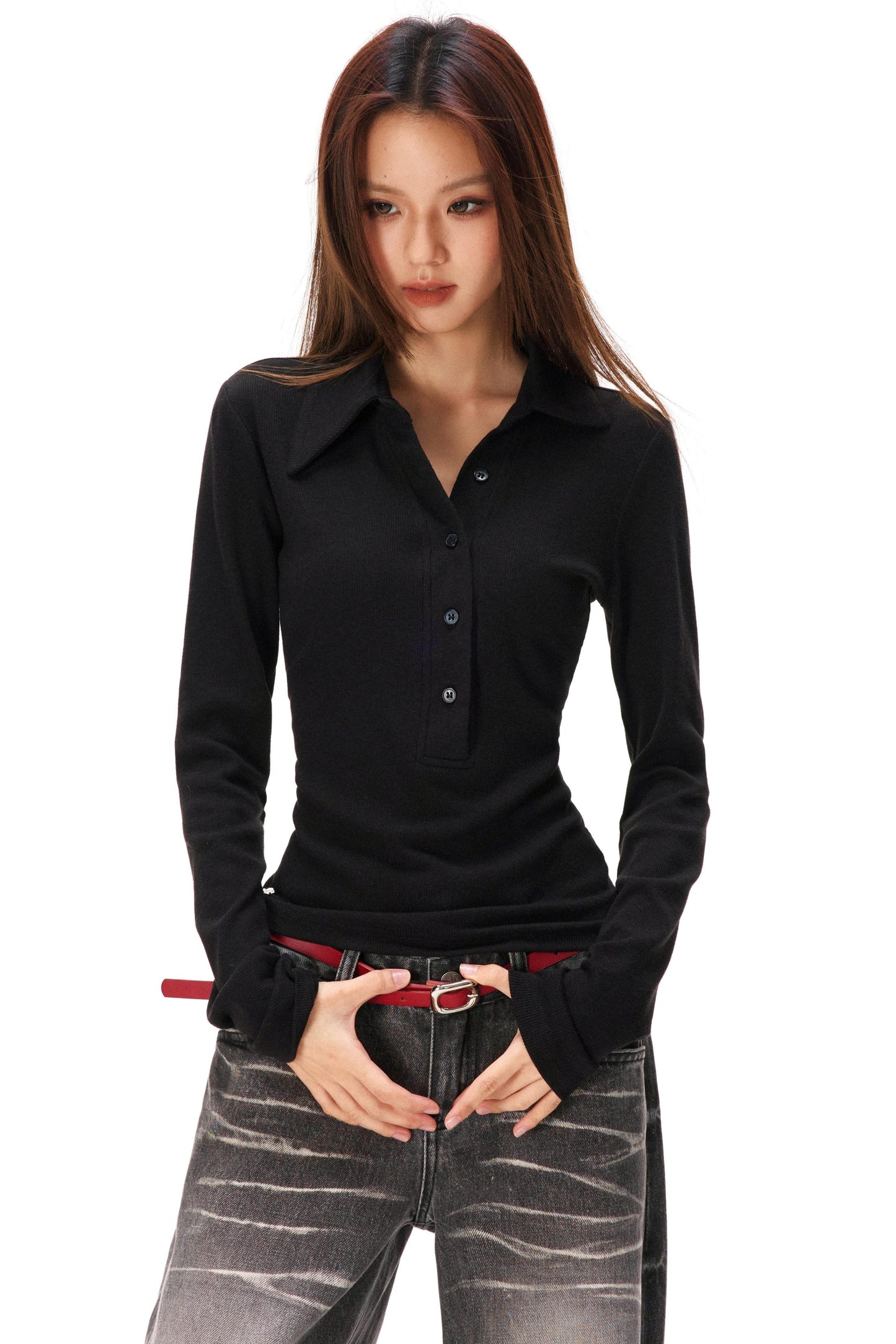 アメリカンスリムスタイルトップス