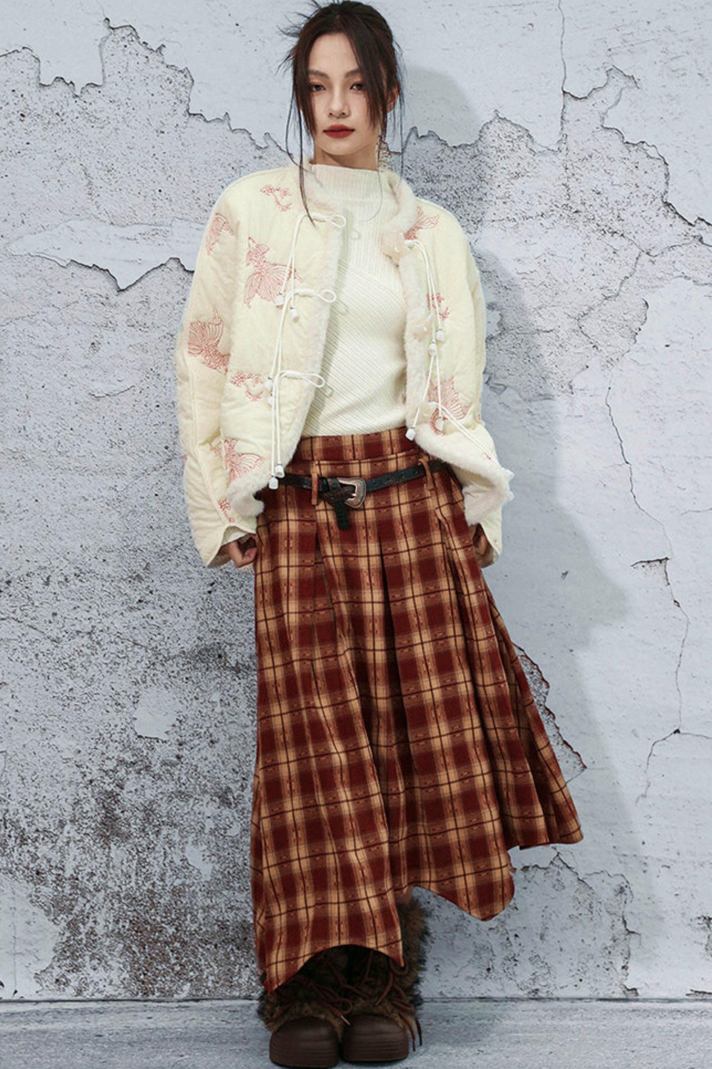 Coy Embroidered Cotton Jacket