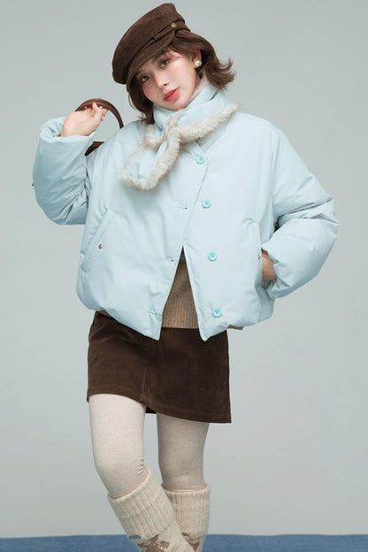 プチミルクバンダウンジャケット