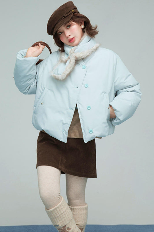 プチミルクバンダウンジャケット