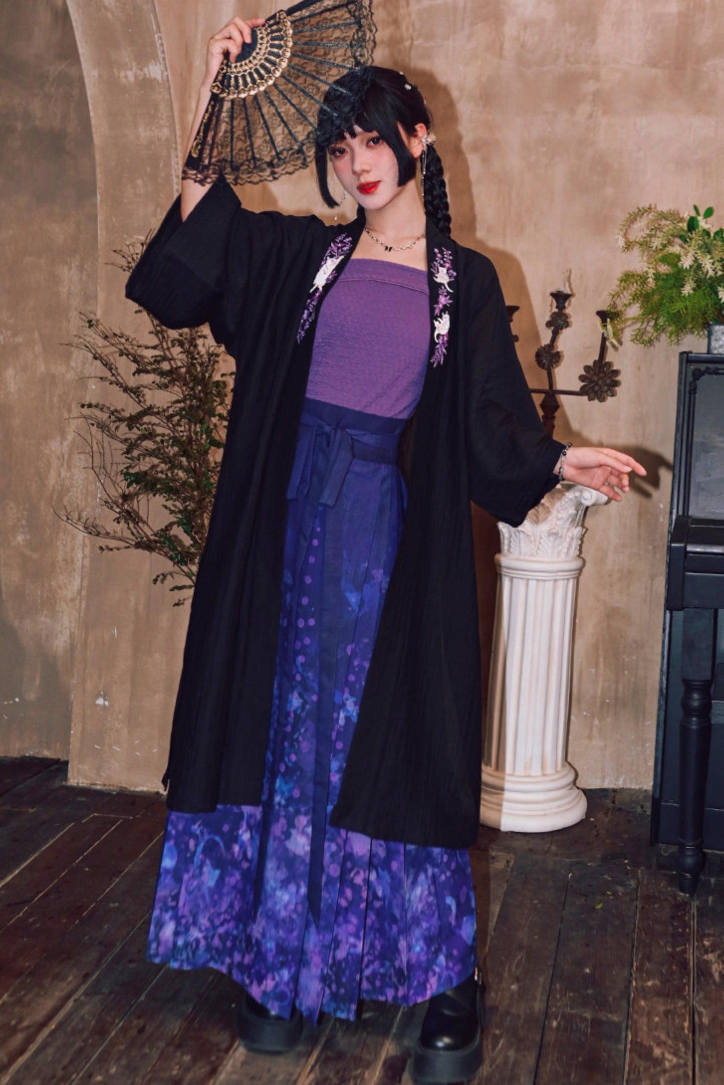 Fantasy Floral Shadow Chinese-Style Set