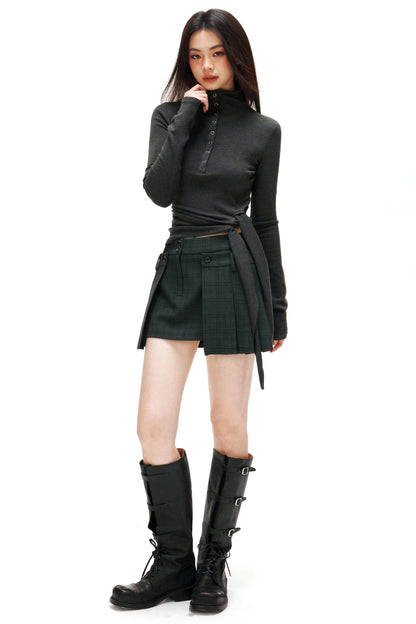 タートルネックヒーティングトップス