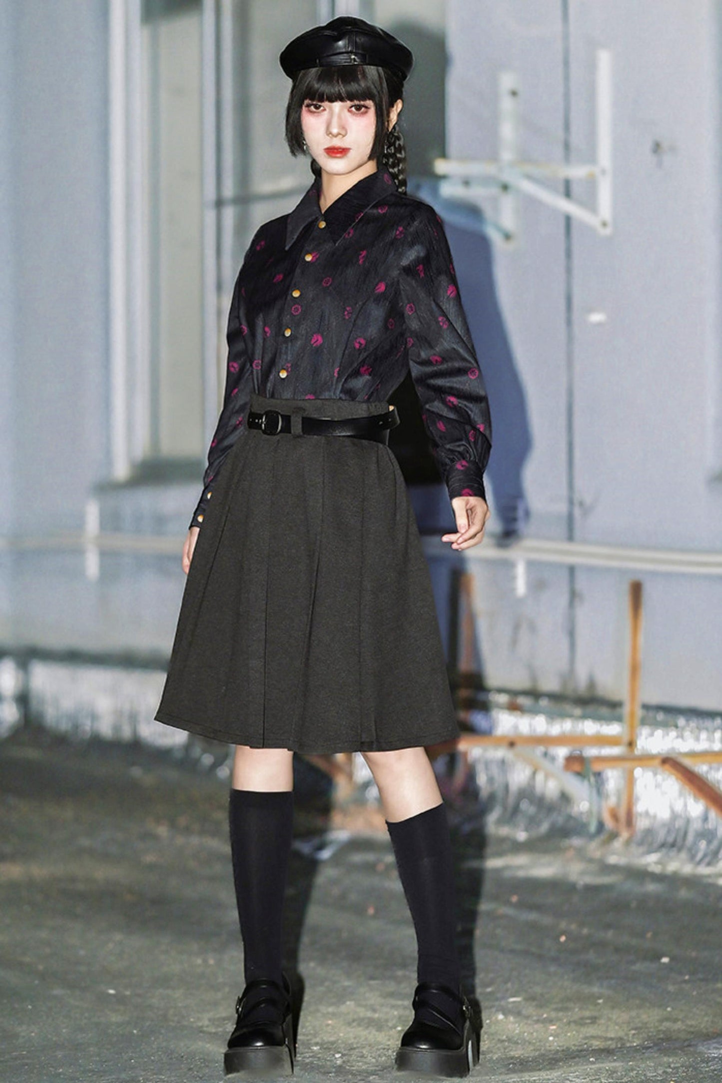 シックプリーツスカート