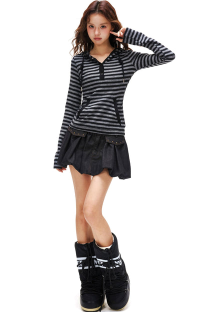 Floral Bad Balloon Skirt