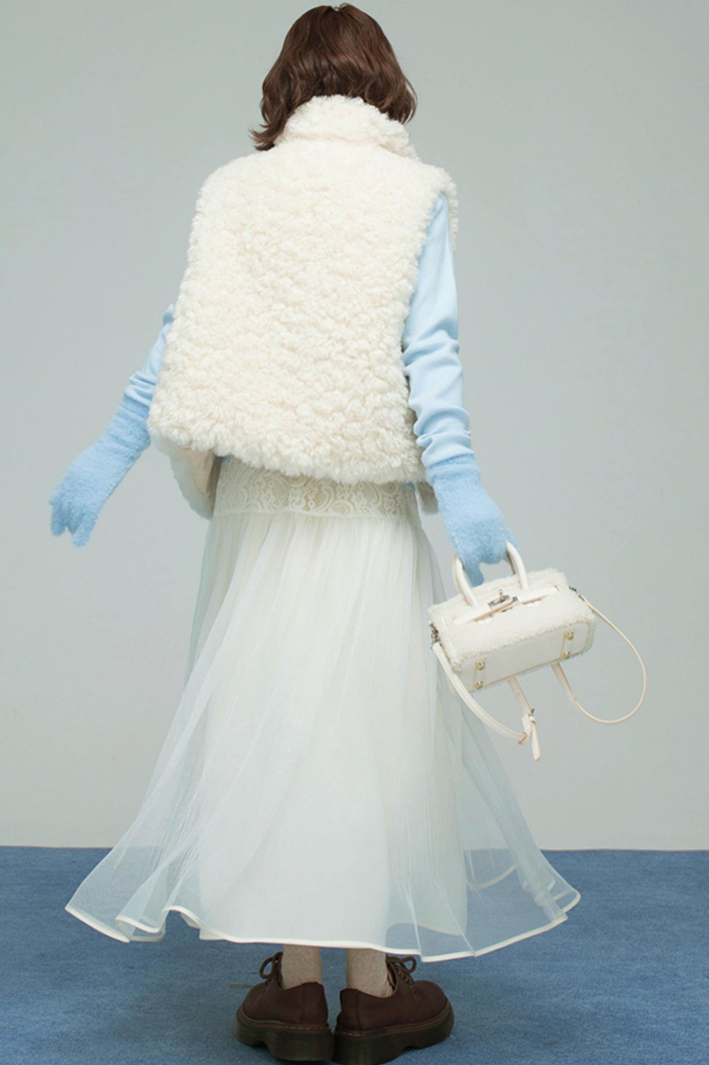 リバーシブルココナッツクリームベスト