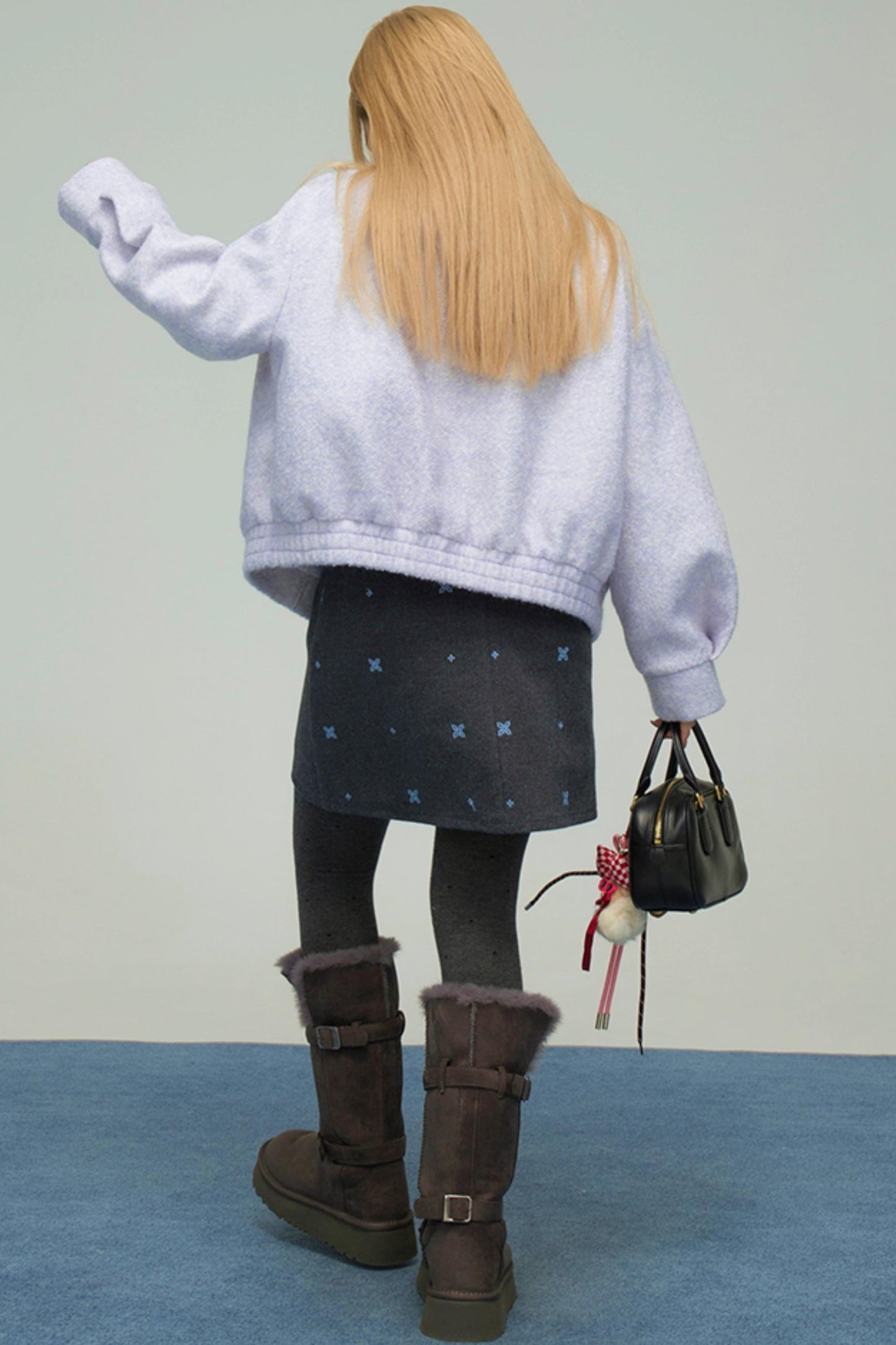 スターブルーエンブロイダードキャミソールドレス