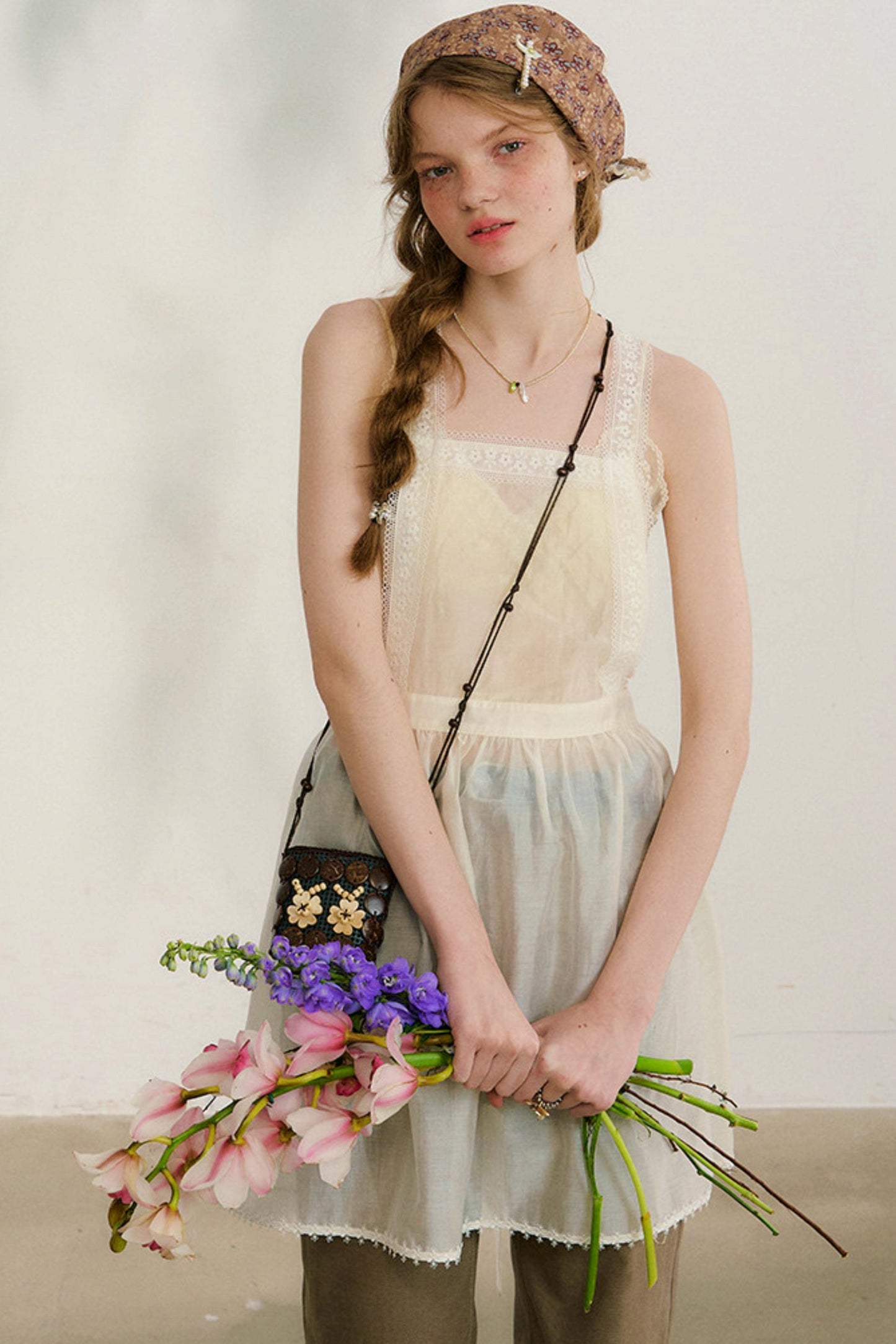 ミストガーデンレースドレス