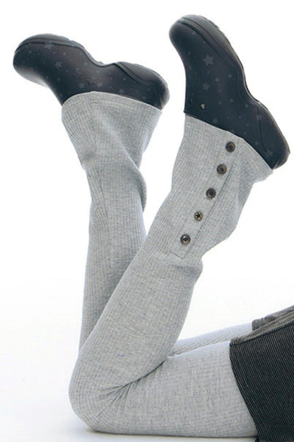 スリムスリットヘムレギンス