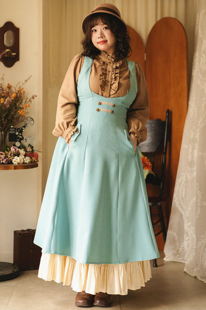 Length-Adjustable ♡ Cotton Ruffle Petticoat
