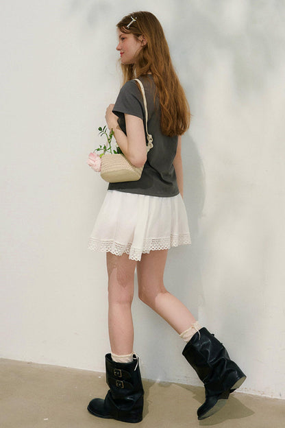 スイートフレンチレーススカート