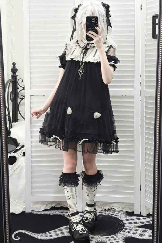 Jirai Kei Strawberry Doll Princess Dress