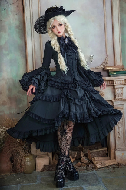 【予約商品】フェニックスゴシック姫袖ロリータセット