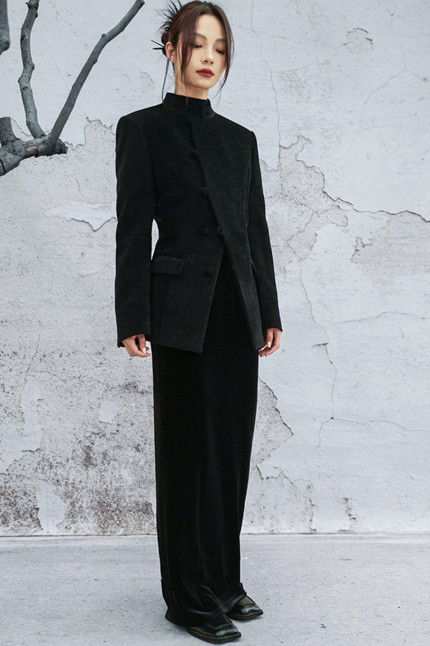 ベルベットフィッシュテイルスカート