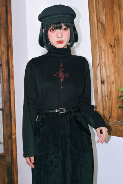 アンブライドチェスハイネックトップス