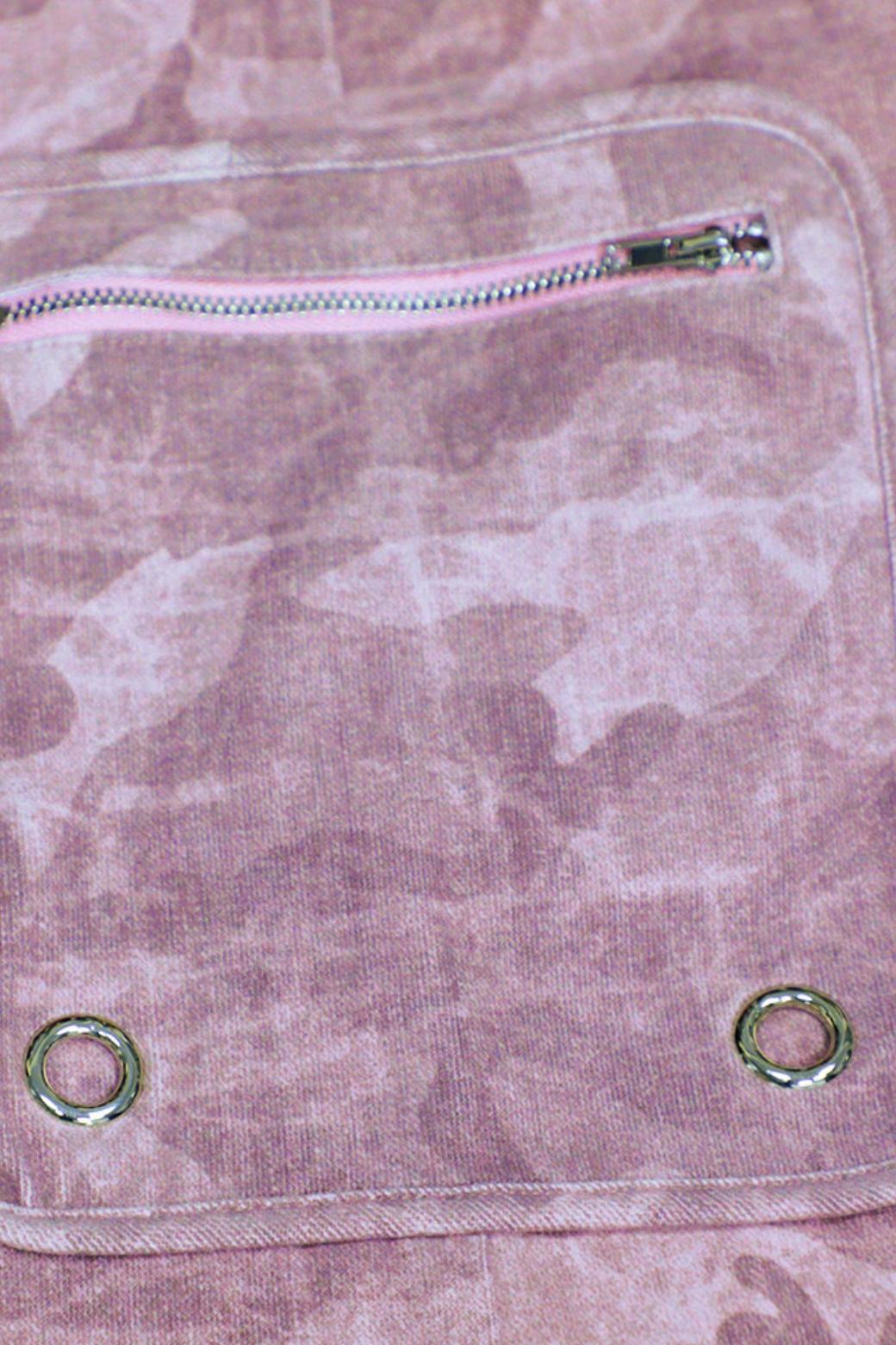 Pantalon large camouflage ange