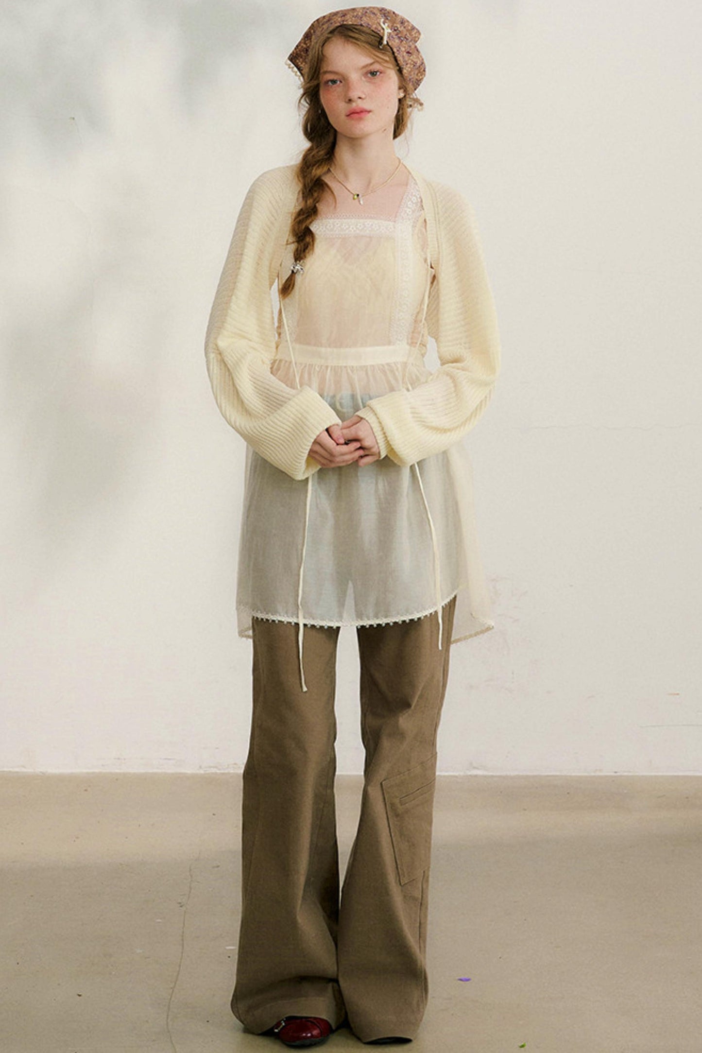 ミストガーデンレースドレス