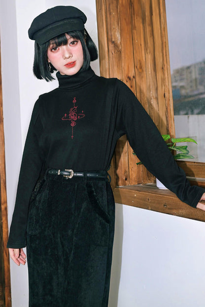 アンブライドチェスハイネックトップス