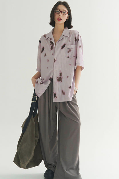 Cosmic Wide Leg Trousers Pants