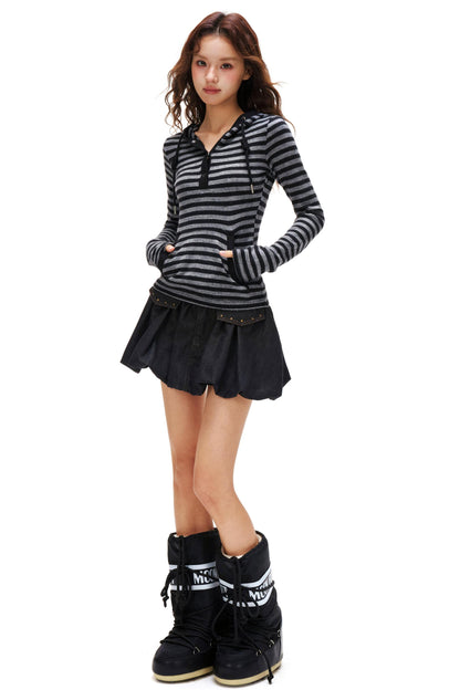 Floral Bad Balloon Skirt