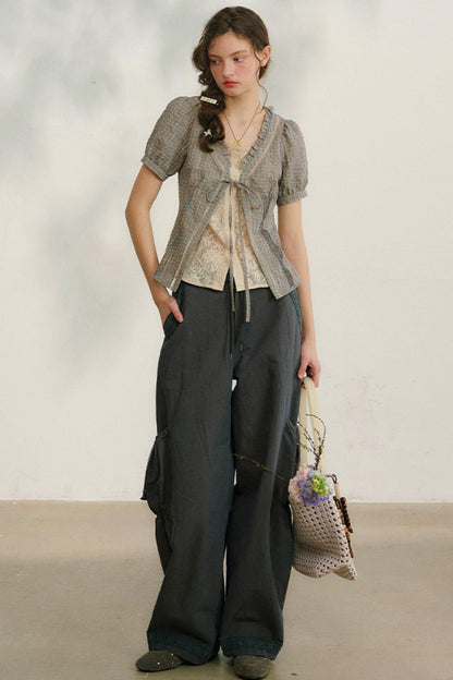 루즈 윈드 팬츠