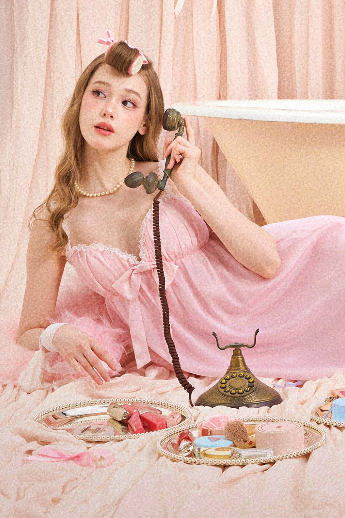 フェアリーピンクプリンセスナイトウェア