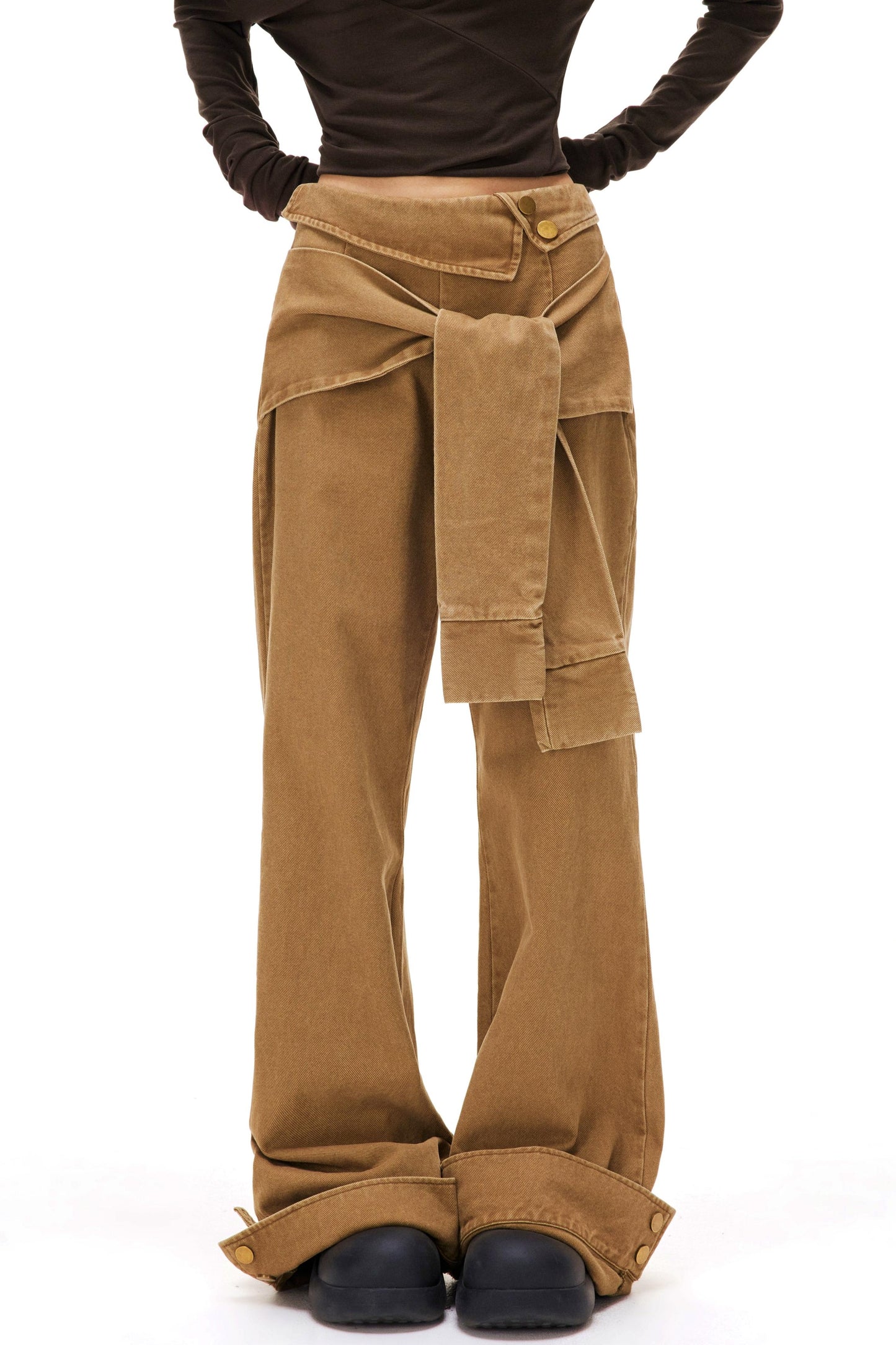 Retro Washed Cargo Pants