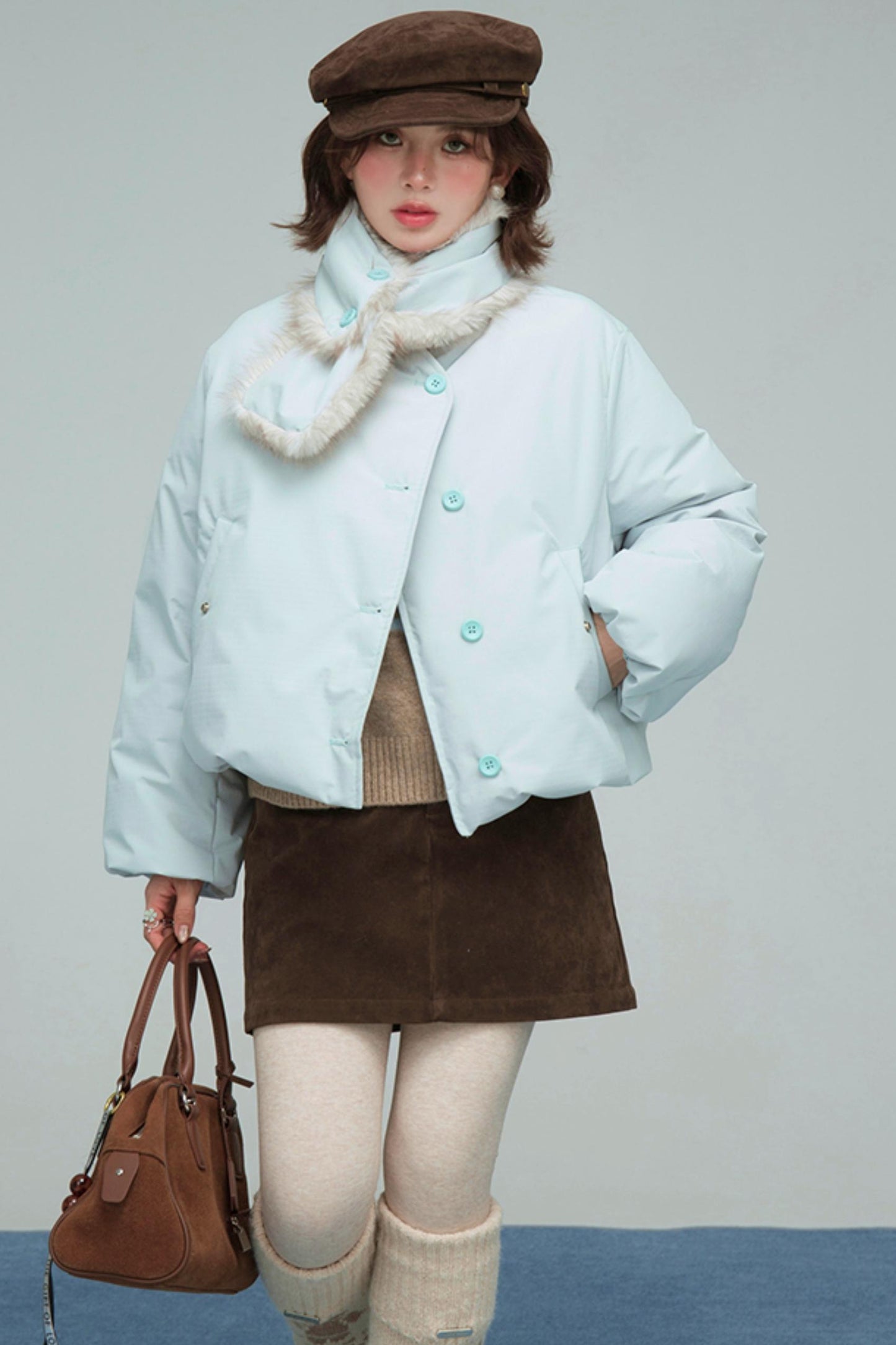 プチミルクバンダウンジャケット