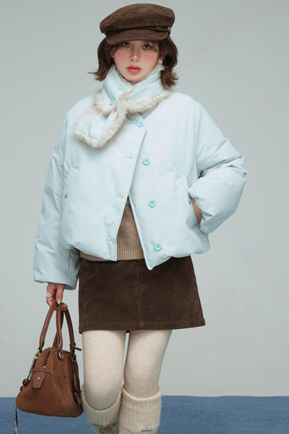 プチミルクバンダウンジャケット