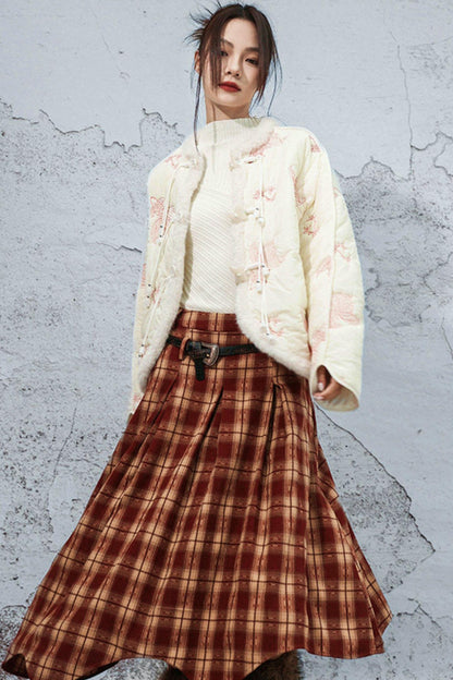 Coy Embroidered Cotton Jacket