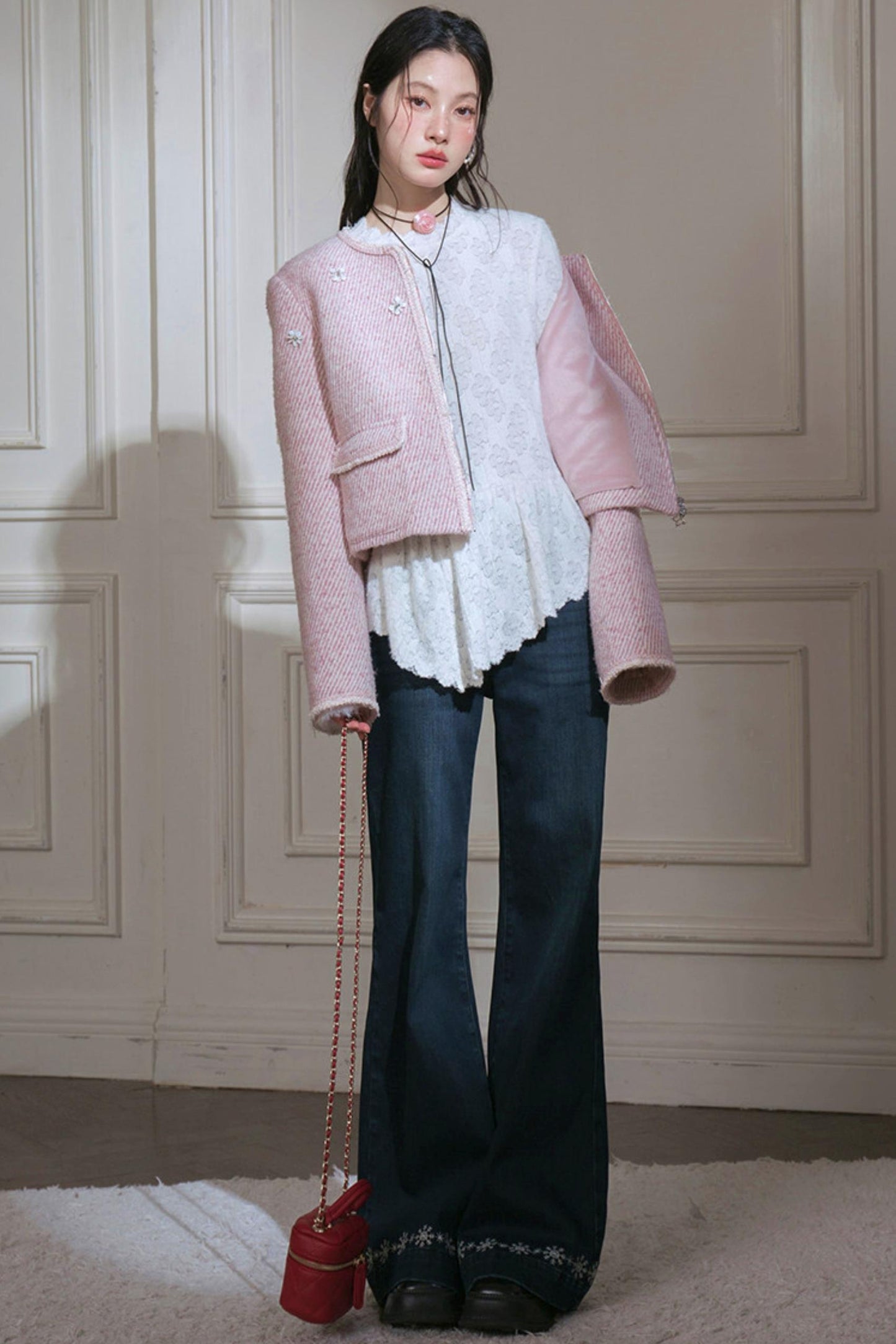 Sweet Tweed Coat + Skirt + Scarf