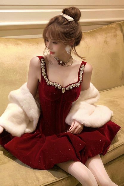 Sparkling Diamond Rhinestone Necklace