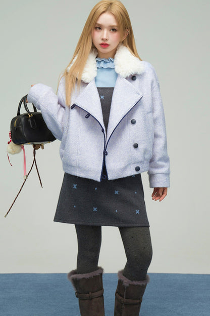 スターブルーエンブロイダードキャミソールドレス